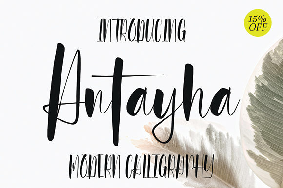 Antayha: A Handwritten Font for Creative Web Design