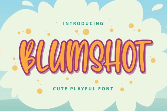 Blumshot: A Friendly Handwritten Font for Web Design