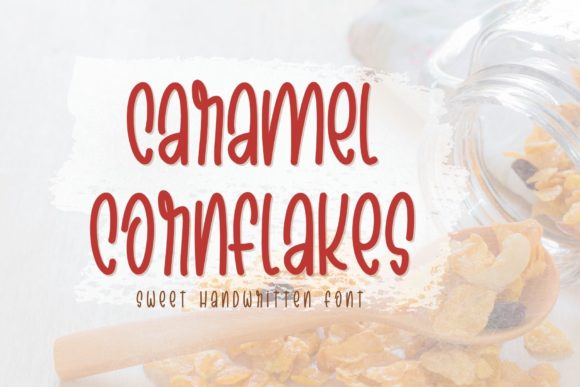 Boost Your Campaigns with Caramel Cornflakes Font