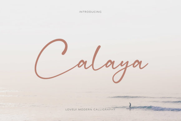 Calaya: A Handwritten Font for Modern Web Design