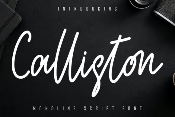 Calliston: A Handwritten Font for Elegant Branding