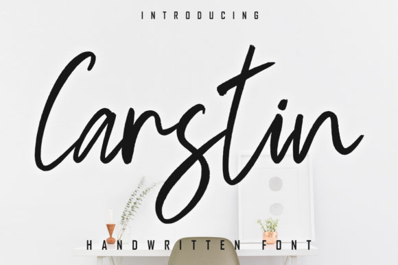 Carstin: A Script Amp Font for Elegant Projects