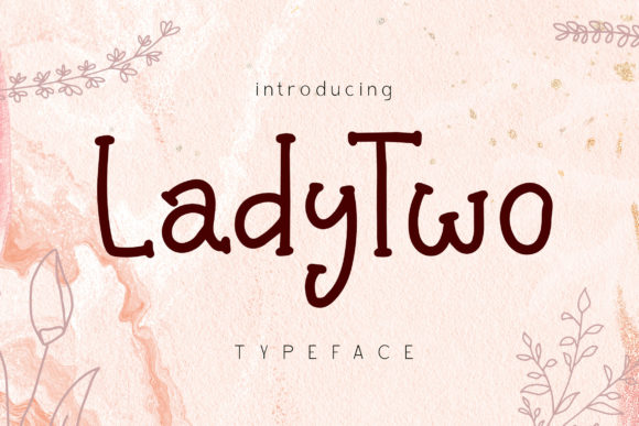 Discover Lady Two: A Handwritten Font for Unique Web Design