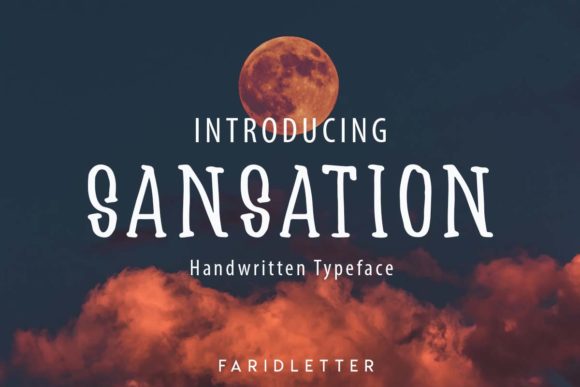 Discover Sansation: A Handwritten Font for Modern Marketers