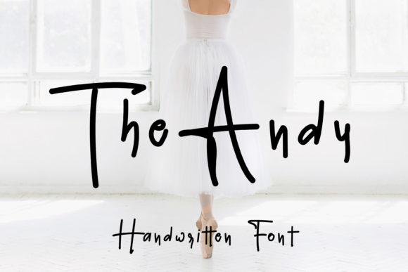 Discover The Andy: A Handwritten Font for Creative Branding