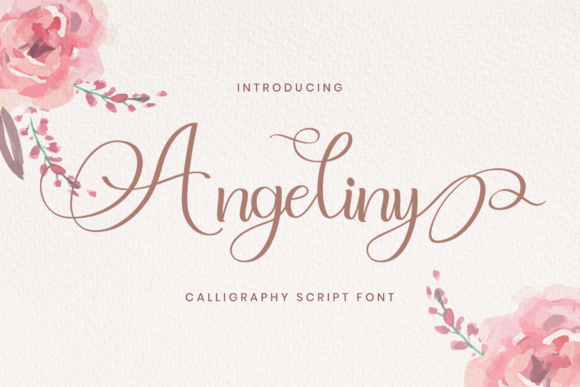 Discover the Elegance of Angeliny: A Handwritten Font for Web Design