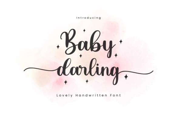 Discover the Elegance of Baby Darling: A Perfect Font for Crafters