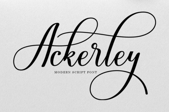 Discovering Ackerley: An Elegant Handwritten Font for Editorial Design
