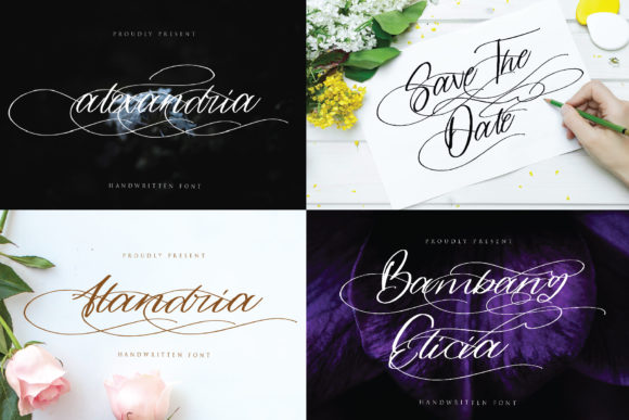 Discovering Alandria: A Handwritten Font for Elegant Design
