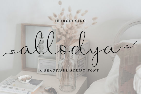Enhance Your Brand with Allodya: A Premium Handwritten Font