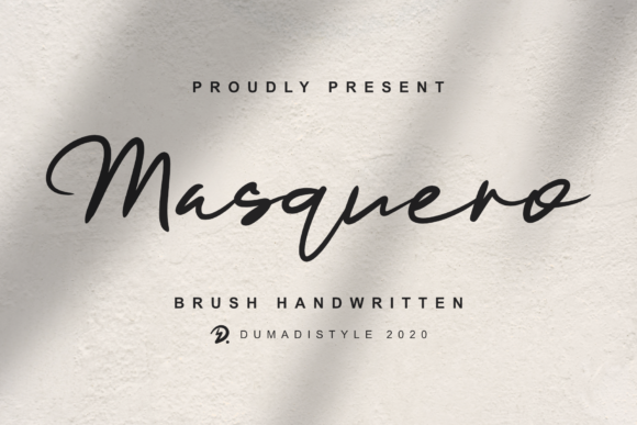 Enhance Your Brand with Masquero: A Premium Handwritten Font