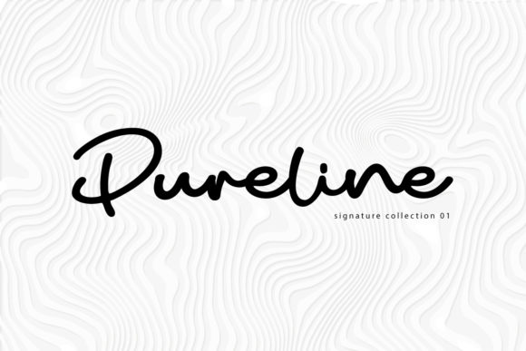 Enhance Your Craft with Pureline: A Charming Modern Font