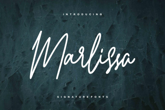 Marlissa: A Flowing Handwritten Font for Elegant Branding