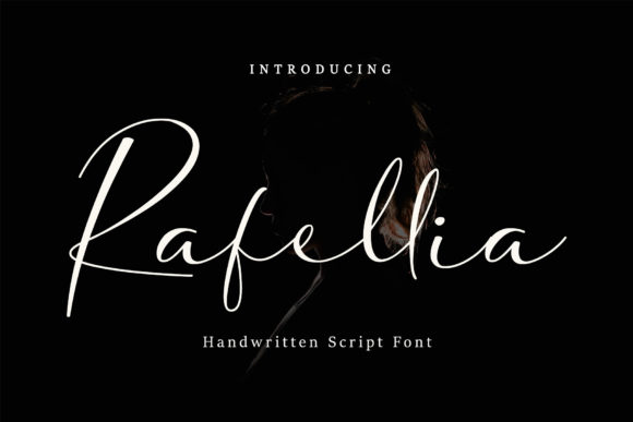 Rafellia: A Handwritten Script Font for Elegant Publishing