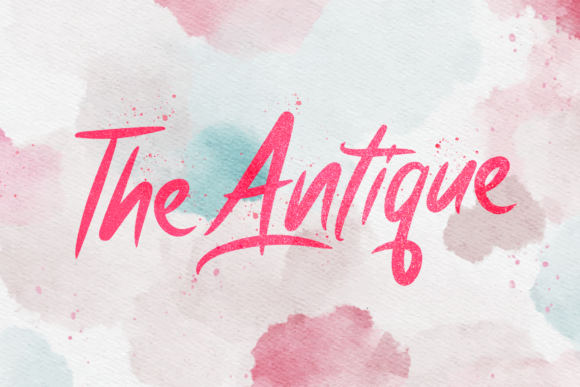 The Antique: A Vintage Script Font for Editorial Elegance