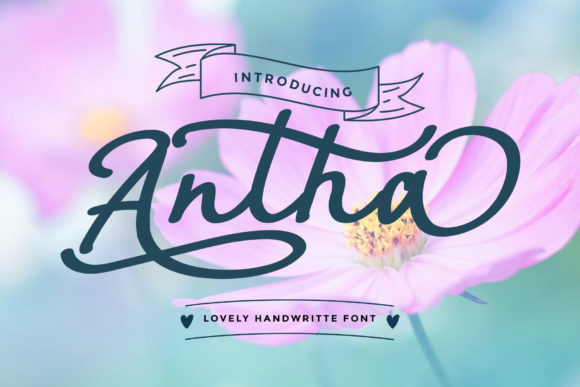 Transform Your Brand with Antha: A Premium Script Font