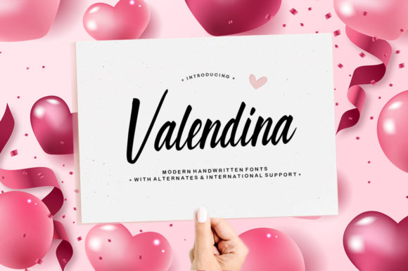 Valendina: The Elegant Script Font for Modern Web Design