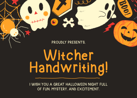 Witcher Handwriting: A Premium Script Font for Web Design
