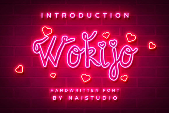 Wokijo: A Handwritten Font for Stylish Editorial Design