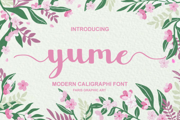 Yume: The Elegant Handwritten Font for Stunning Visuals